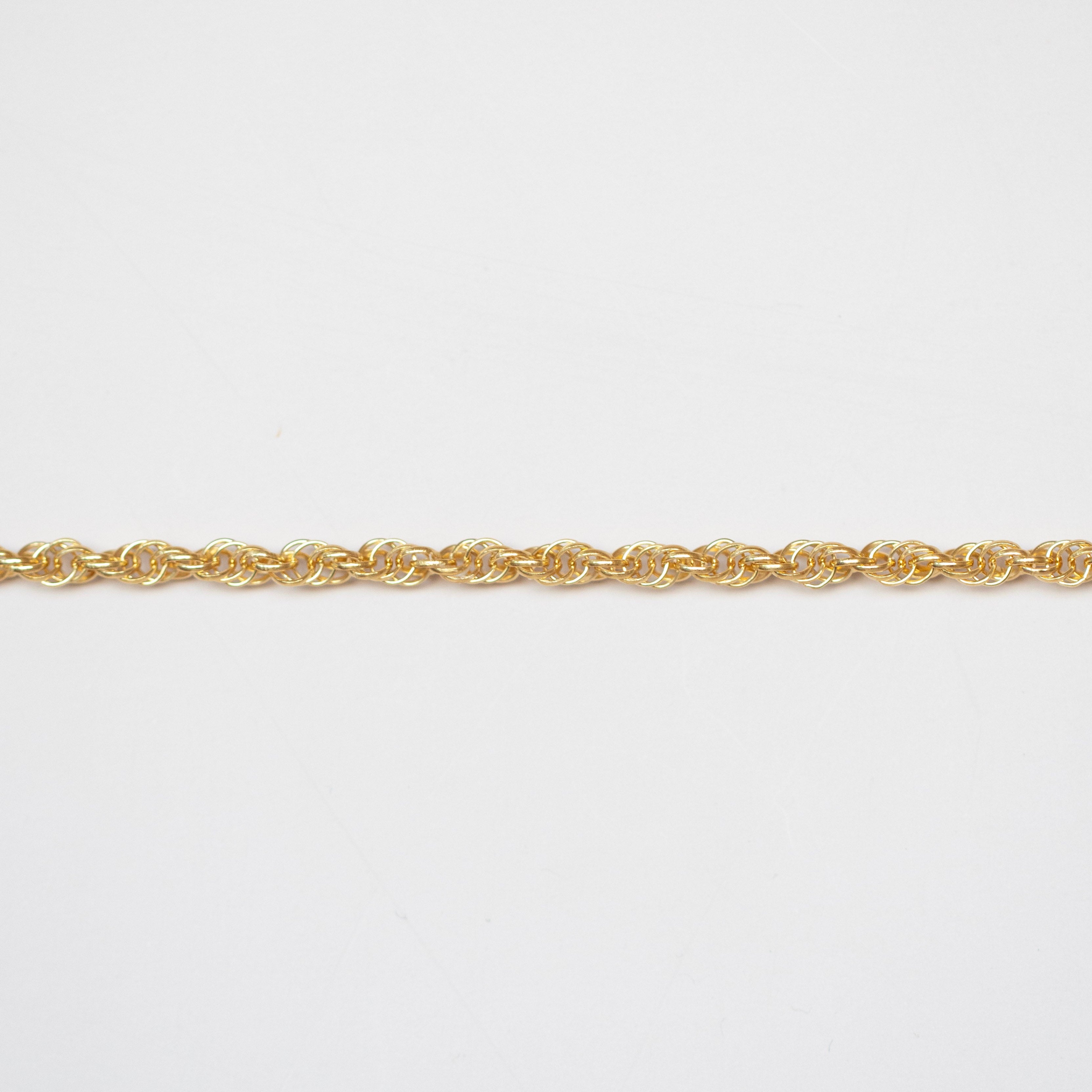 gold chain for permanent jewelry