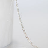 Figaro Chain - Small - Sterling Silver